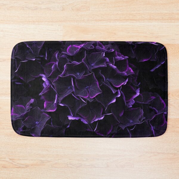 Item preview, Dark Purple Hydrangea Floral Blossom Pattern designed and sold by Owcomm.