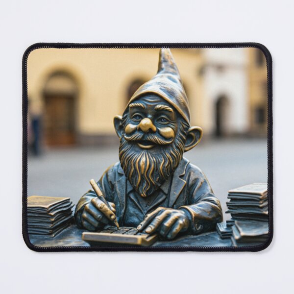 Item preview, Wroclaw Gnome Bookkeeper designed and sold by Purrfecta.
