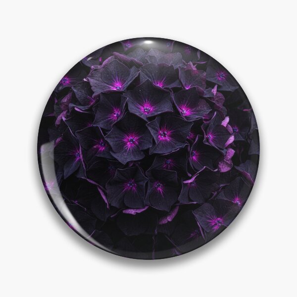 Item preview, Dark Purple Hydrangea Floral Blossom Pattern designed and sold by Owcomm.