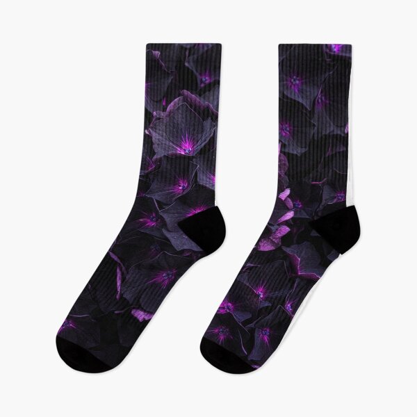 Item preview, Dark Purple Hydrangea Floral Blossom Pattern designed and sold by Owcomm.