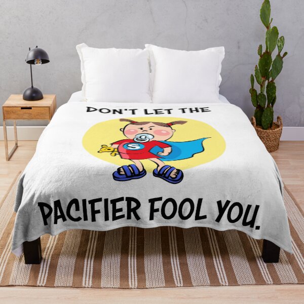 Item preview, Don't Let the Pacifier Fool You designed and sold by Ekaterina Biserova.