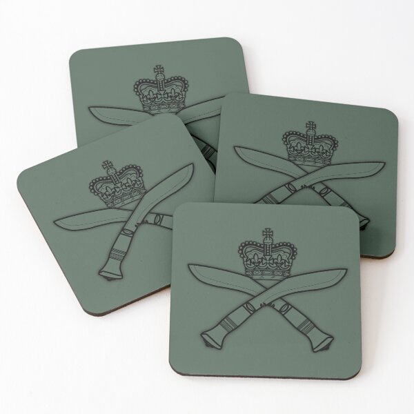 Item preview, Colourless Royal Gurkha Rifles designed and sold by Auburn-Art.