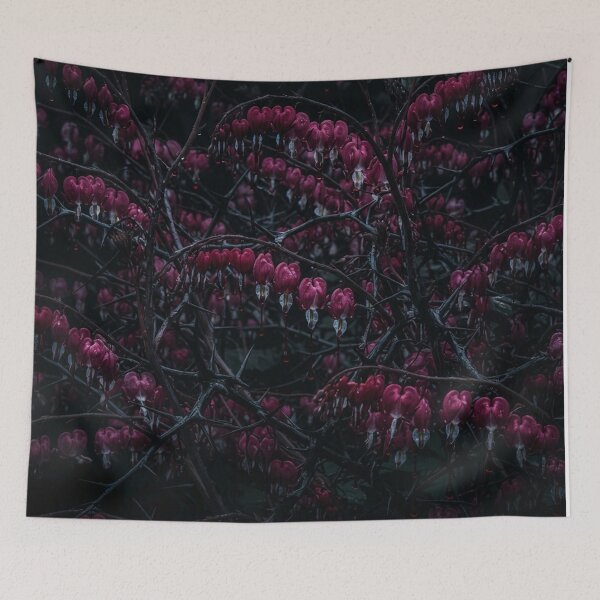 Item preview, Bleeding Heart Flowers In Dark Thorns designed and sold by Owcomm.