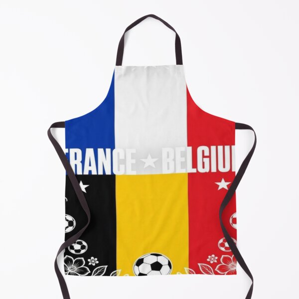 Item preview, France Belgium minimalist football match poster designed and sold by Nexus Space.