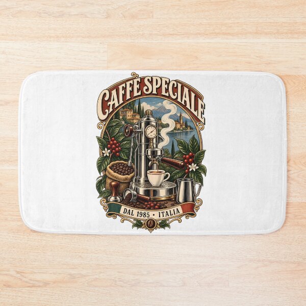 Item preview, Vintage Retro Italian Espresso Bar  designed and sold by KawaiiOrbit.