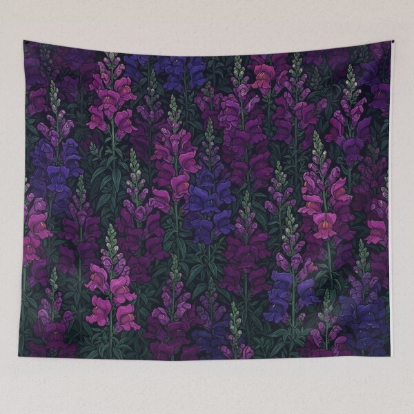 Item preview, Enchanted Purple Floral Garden Pattern designed and sold by Owcomm.