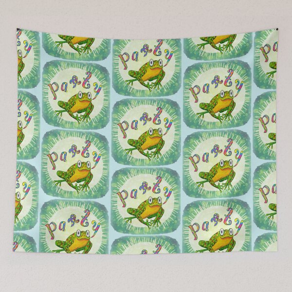Item preview, Party Frog designed and sold by artmuvz.