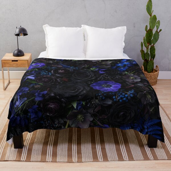 Item preview, Dark Blue and Black Floral Arrangement designed and sold by Owcomm.