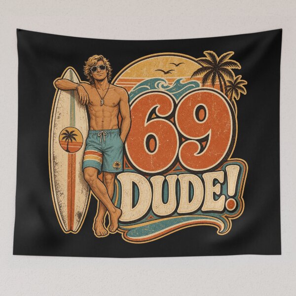 Item preview, 69 Dude! designed and sold by BestCoolStuff.