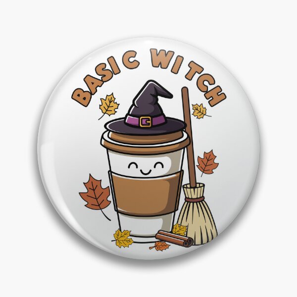 Item preview, Basic Witch – Funny Pumpkin Spice Latte Halloween T-Shirt designed and sold by ByRAM Project.