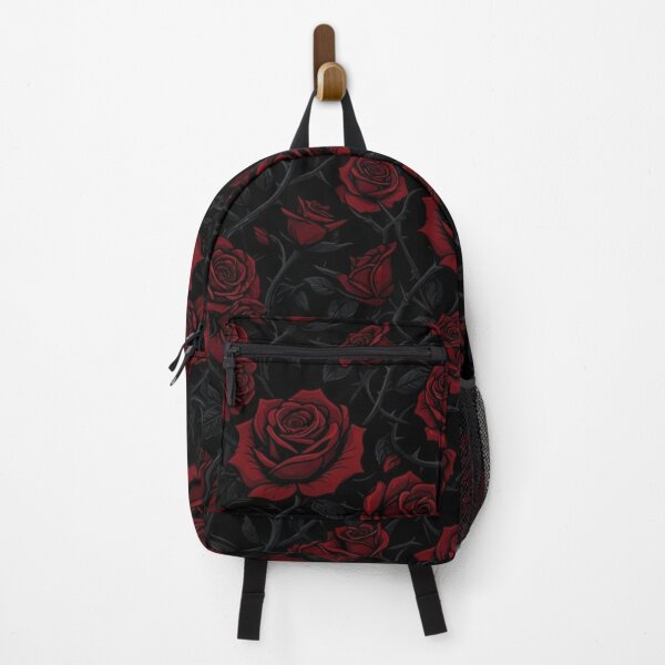 Item preview, Dark Red Roses and Black Thorns Pattern designed and sold by Owcomm.