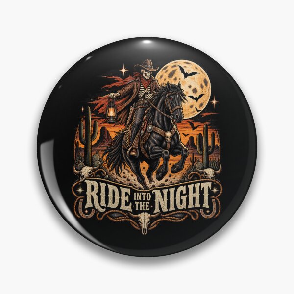 Item preview, Ride Into The Night Skeleton designed and sold by afr-saad.