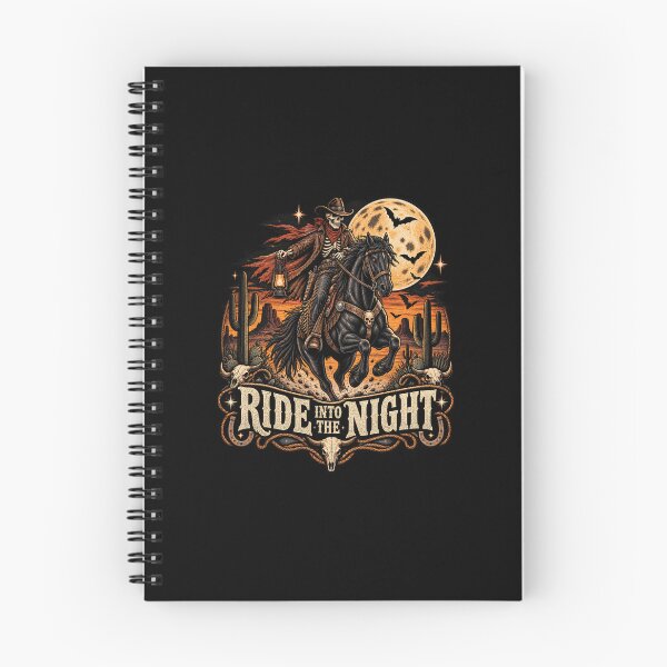 Item preview, Ride Into The Night Skeleton designed and sold by afr-saad.
