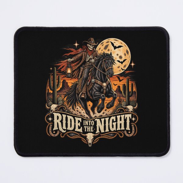 Item preview, Ride Into The Night Skeleton designed and sold by afr-saad.