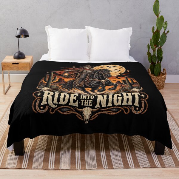 Item preview, Ride Into The Night Skeleton designed and sold by afr-saad.