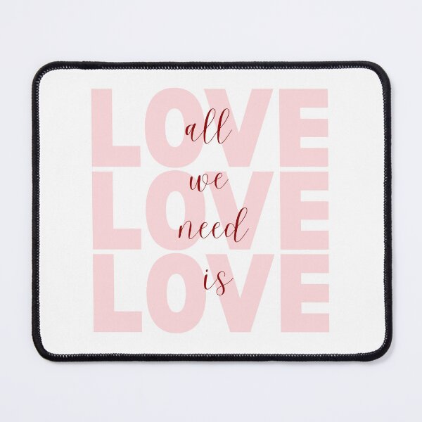 Item preview, all we need is LOVE minimalist style designed and sold by HANI'SWORLD.