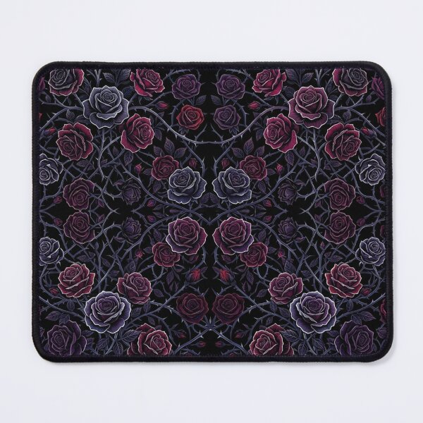 Item preview, Dark Gothic Rose Garden Pattern designed and sold by Owcomm.