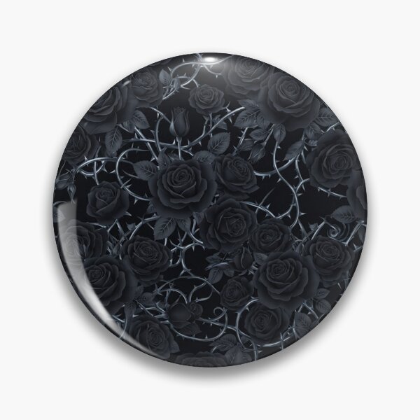 Item preview, Dark Gothic Rose Garden Thorns Pattern designed and sold by Owcomm.