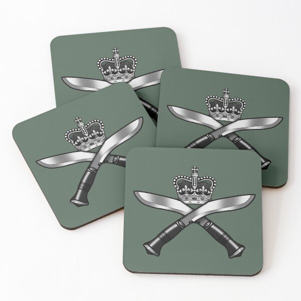 Item preview, Black and White Royal Gurkha Rifles designed and sold by Auburn-Art.