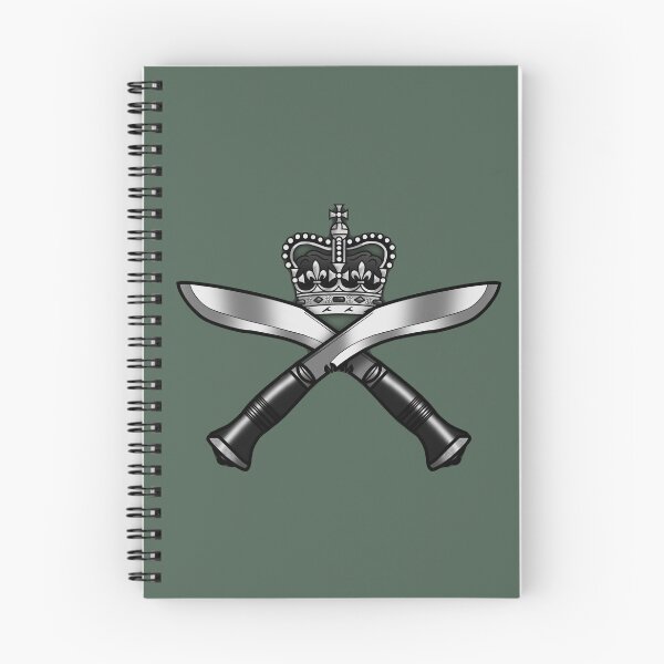 Item preview, Black and White Royal Gurkha Rifles designed and sold by Auburn-Art.