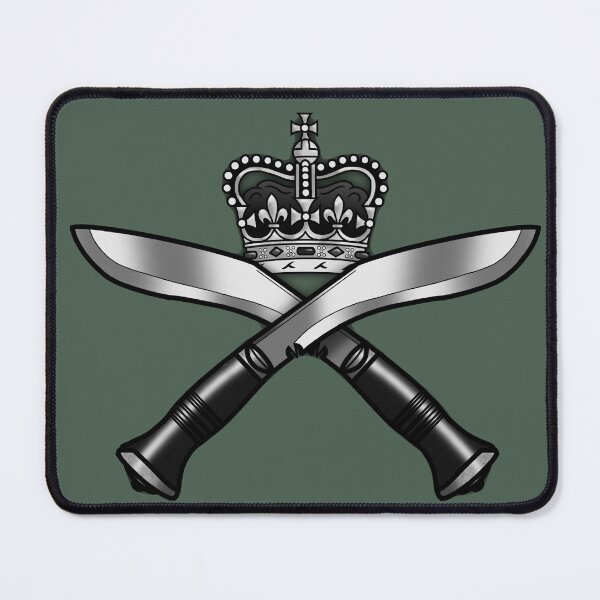 Item preview, Black and White Royal Gurkha Rifles designed and sold by Auburn-Art.