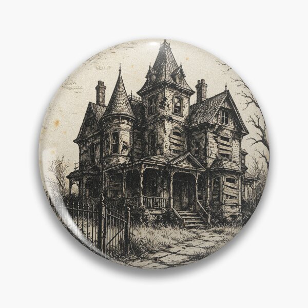 Item preview, Haunted Victorian House For Sale Listing Sign designed and sold by The Mellonaire.