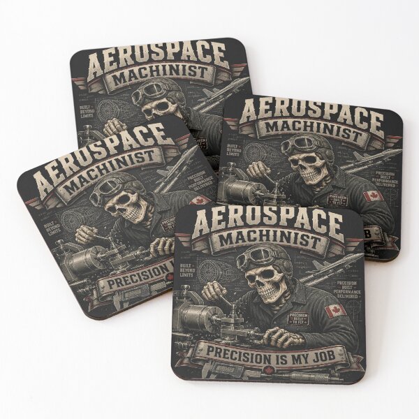 Item preview, Aerospace Machinist designed and sold by Pouls and Prints.