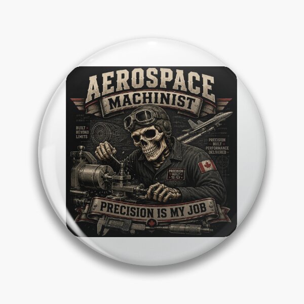 Item preview, Aerospace Machinist designed and sold by Pouls and Prints.