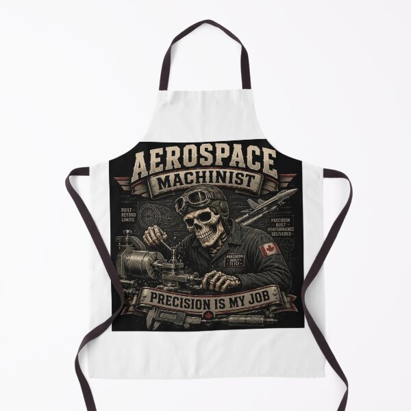Item preview, Aerospace Machinist designed and sold by Pouls and Prints.