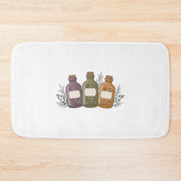 Item preview, Vintage Apothecary Bottles Witchy Herbal Illustration designed and sold by urchoice002.