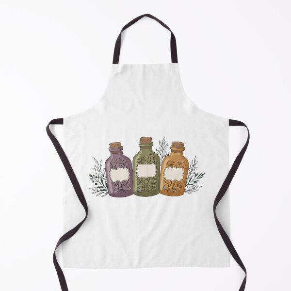 Item preview, Vintage Apothecary Bottles Witchy Herbal Illustration designed and sold by urchoice002.