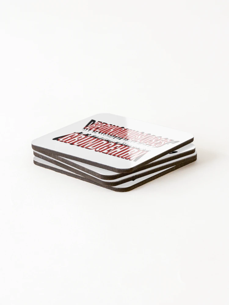 Thumbnail 4 of 5, Coasters (Set of 4), Unconditional basic brain designed and sold by ARTmanhART.