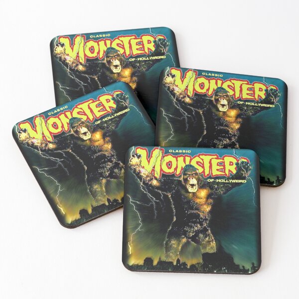 Item preview, Classic Monsters of Hollyweird Kong Tribute designed and sold by 90snerd.