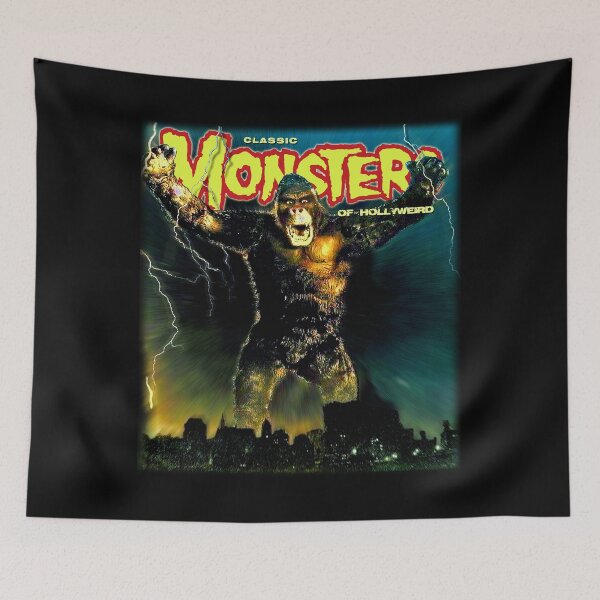 Item preview, Classic Monsters of Hollyweird Kong Tribute designed and sold by 90snerd.