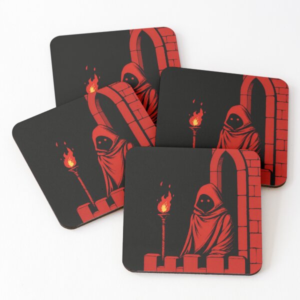 Item preview, The Red Watcher designed and sold by capculacay.