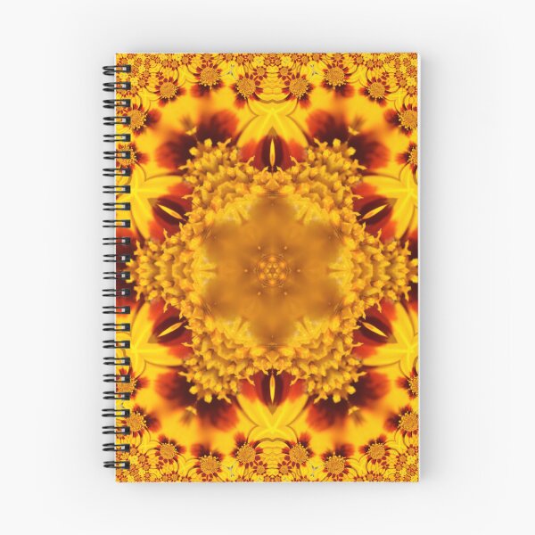 Item preview, Golden Floral Mandala designed and sold by SilentBloomLab.