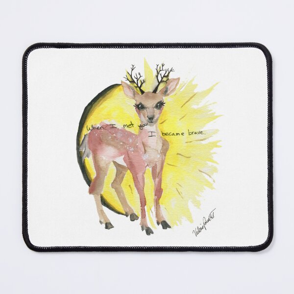 Item preview, When I met you I became brave designed and sold by Valerie Parente.