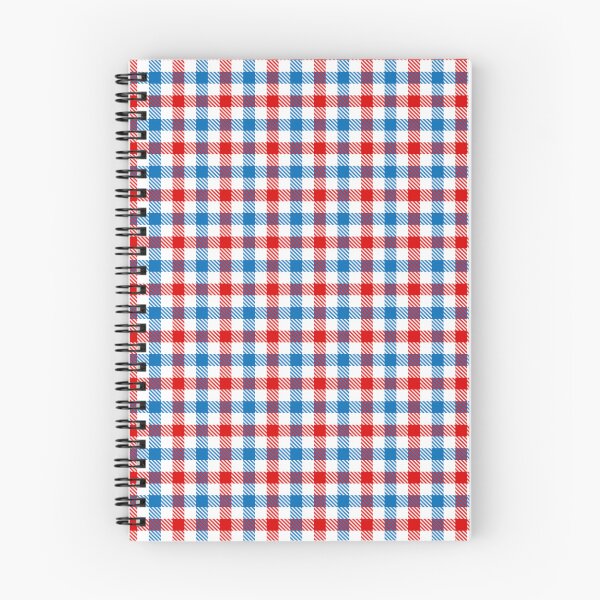 Item preview, Red And Blue Tiny Gingham Check White  designed and sold by PatternTitan.