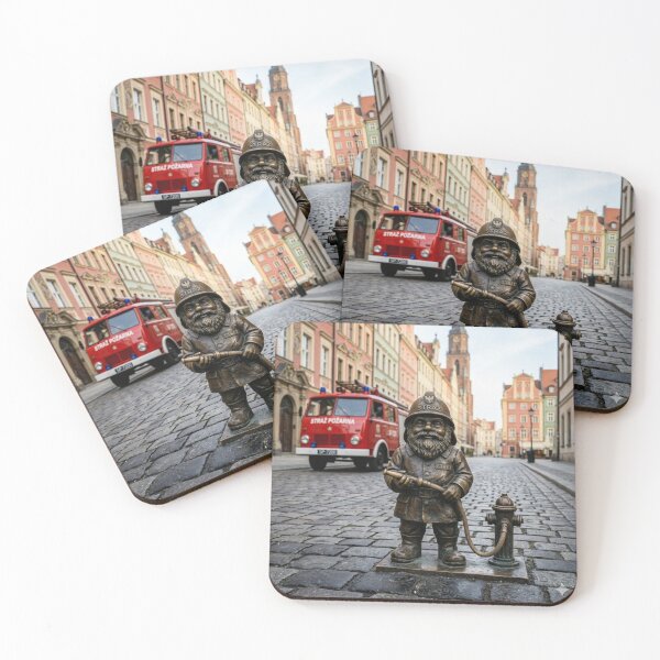 Item preview, Wroclaw Firefighter Gnome designed and sold by Purrfecta.