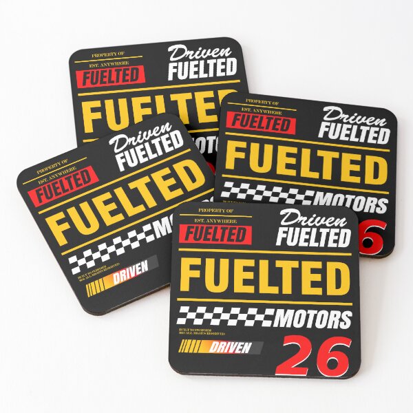 Item preview, Vintage Fueled Motors Retro Racing Typography designed and sold by capculacay.