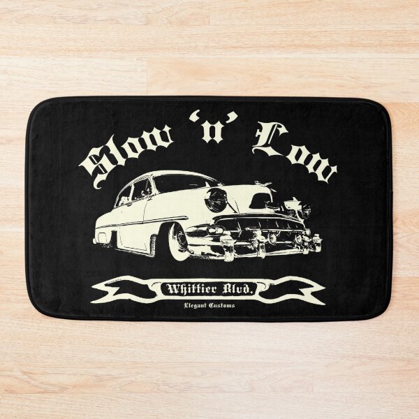 Item preview, 1954 BelAir Slow n Low with text Lowrider, Kustom, Hot Rod, Muscle Car designed and sold by Elegant Customs.