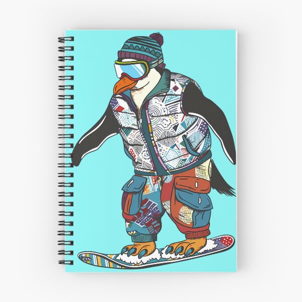 Item preview, Snowboarding Penguin designed and sold by Structure-Blue.
