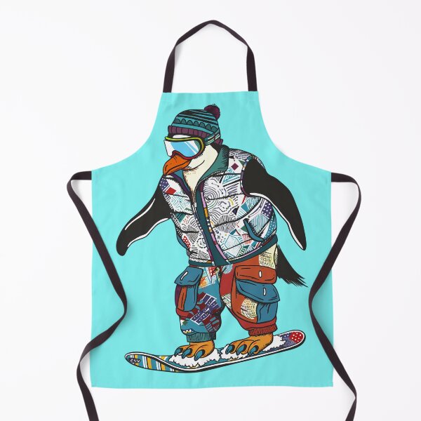 Item preview, Snowboarding Penguin designed and sold by Structure-Blue.