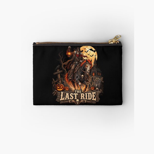 Item preview, The Last Ride Skeleton Cowboy Halloween Western Horse designed and sold by afr-saad.