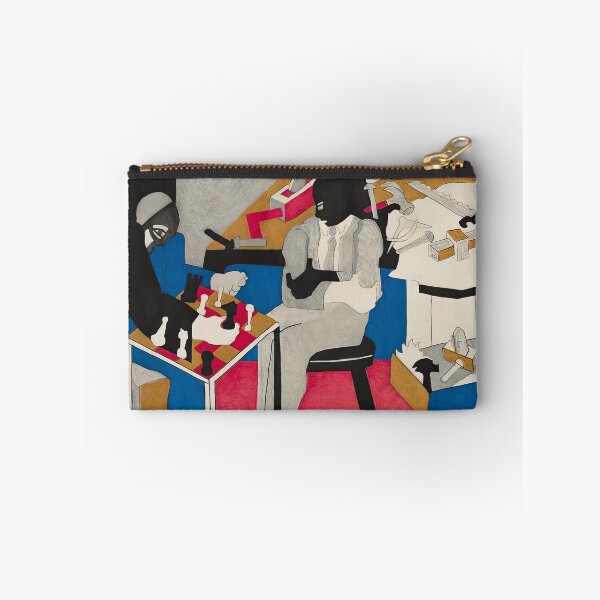 Item preview, Jacob Lawrence, Two Builders Playing Chess designed and sold by DavidSrna.