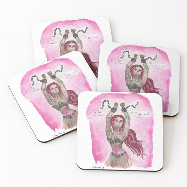 Item preview, I am not a victim, I am a survivor designed and sold by Valerie Parente.