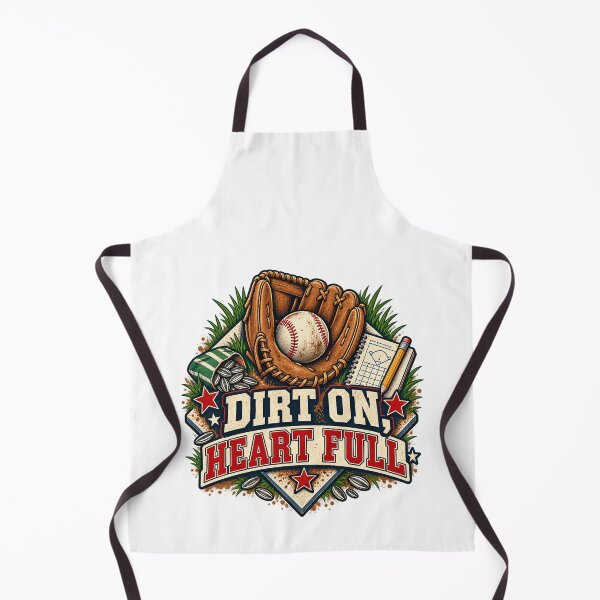 Item preview, Dirt On Heart Full Baseball Family Game Art designed and sold by CheerfulNest.
