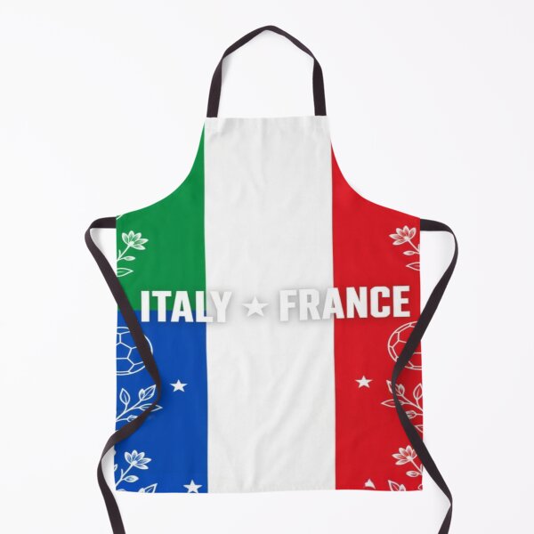 Item preview, Italy vs France Minimalist Football Poster designed and sold by Nexus Space.