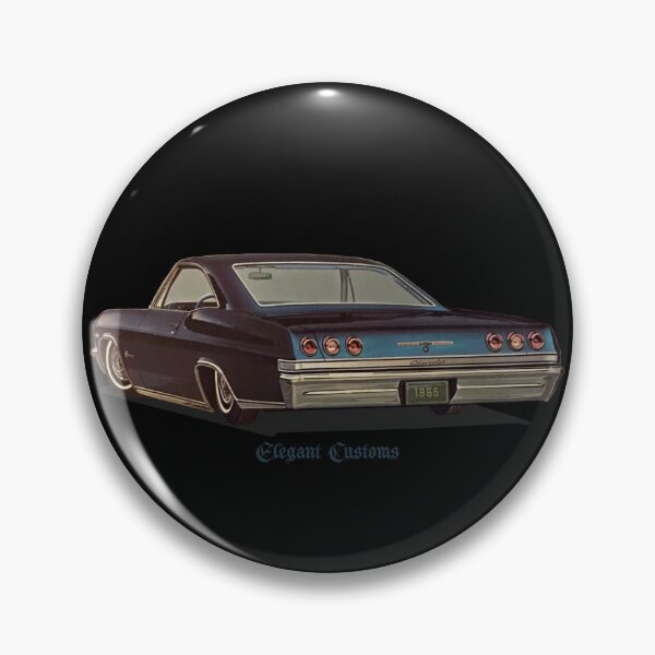 Item preview, 1965 Impala Blue no text Kustom, Hot Rod, Muscle Car designed and sold by Elegant Customs.