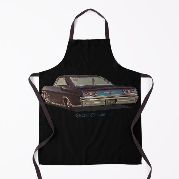 Artikelvorschau, 1965 Impala Blau, ohne Text, Kustom, Hot Rod, Muscle Car entworfen und verkauft von Elegant Customs.